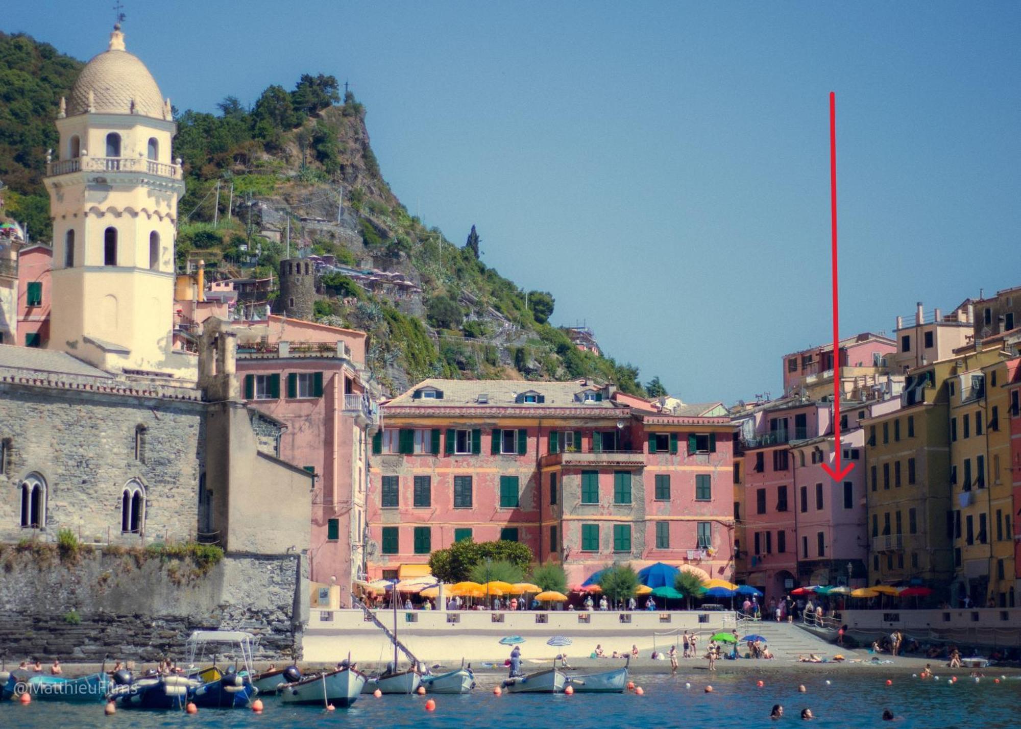 Marina Apartment, Unique, Authentic, Beachfront, 2 Aircondo Bdr , 2Bht, Easy To Train Or From Private Parking Vernazza Extérieur photo